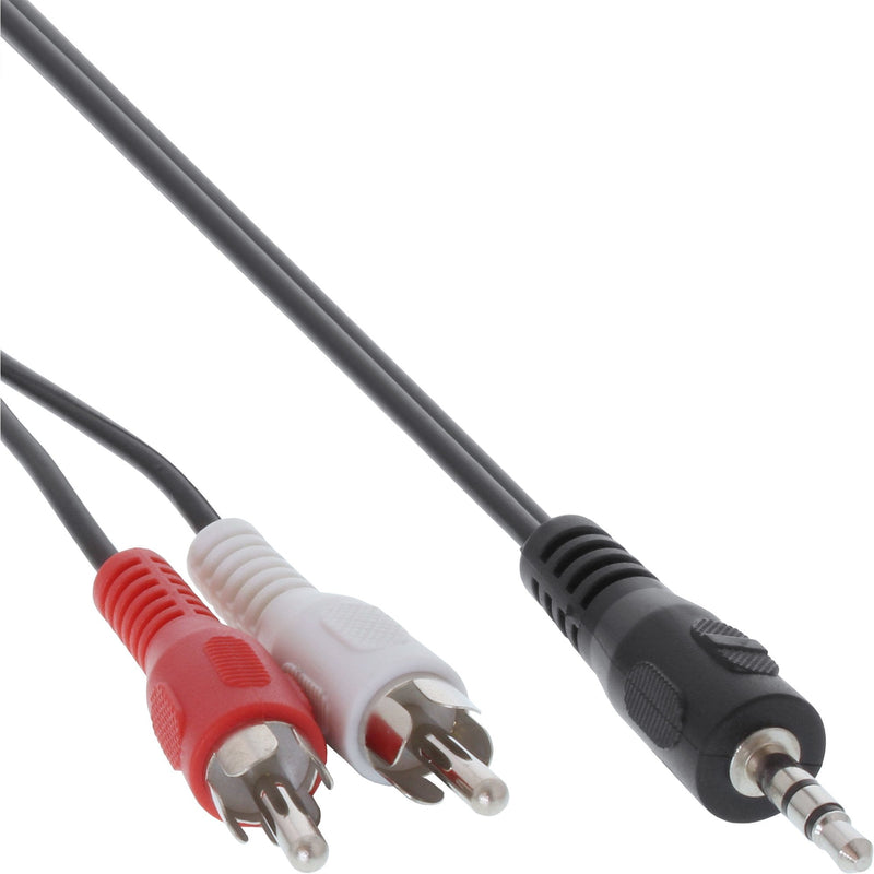 Inline Cable Audio 2X Rca Male a 3.5MM Stereo Male 7M