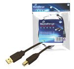 Mediarange MRCS103 Cable Printer 3M Black — image 1