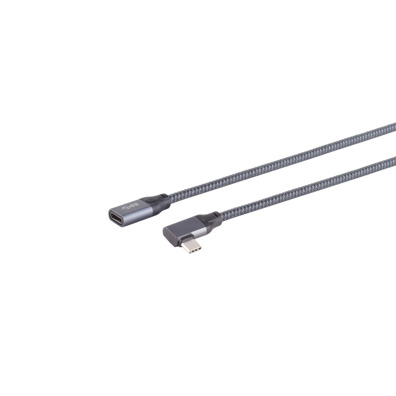 S/Conn Maximum Connectivity 13-56020 USB Cable USB 3.2 Gen 2X2 1M USB C Grey