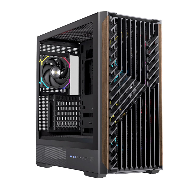 Einarex Box ATX Semitorre P800 RGB 4 Fans Black EXCS-PL-800R-B