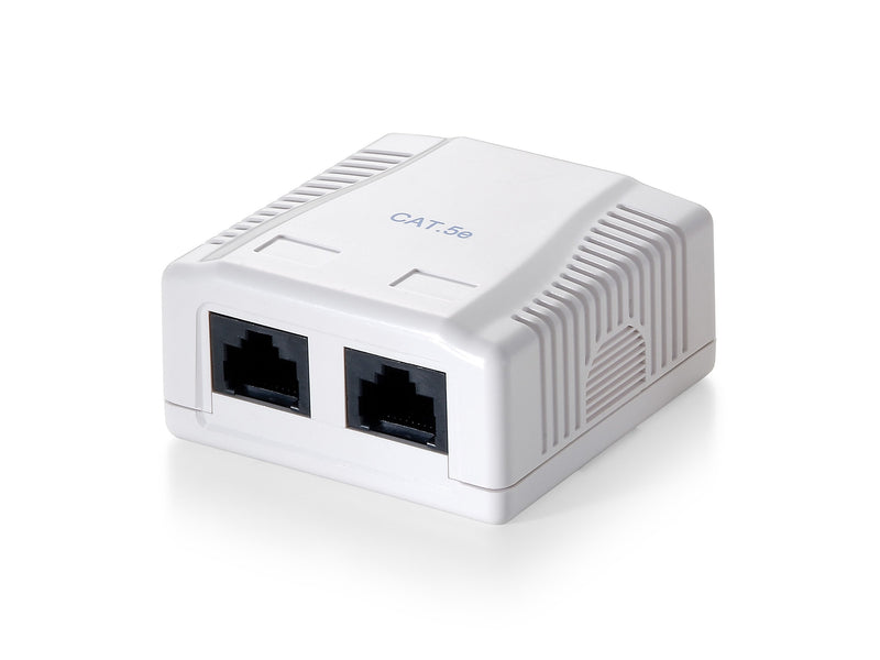 Equip Roseta Surface Categoria 6 2 Hembras RJ45