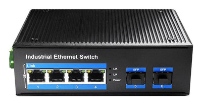 Cudy Hub Switch IG1004S2P Industrial PoE — image 1