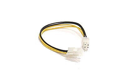 Supermicro 12V Power Connector Extension Cable 4-PIN To 4-PIN, 20CM, Pb-free Black 0,2M — image 1