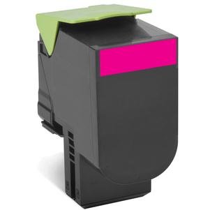Lexmark Genuine Toner 802HM High Yield Magenta Lccp, Lrp Lexmark CX410DE, CX410DTE, CX410E, CX510DE, CX510DHE, — image 1
