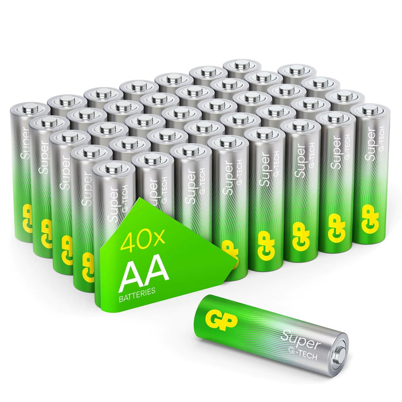Gp Batteries 03015AETA-B40 Battery Doméstica Battery Body Only Uso Aa Alcalino