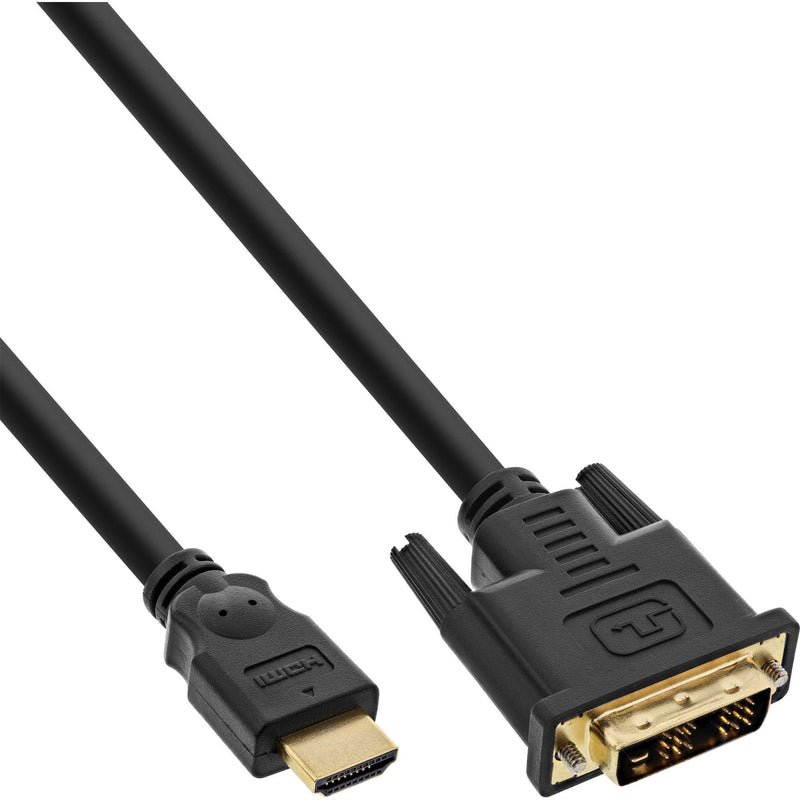 Inline Cable HDMI a DVI Male a 18 + 1 Male 5M