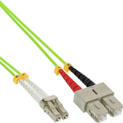 Inline Cable Duplex Fibre Optic Lc/Sc 50/125?M OM5 10M — image 1