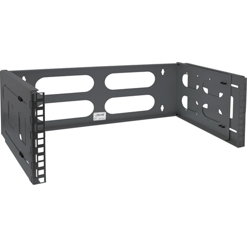 Inline Rack Foldable 19, 4U, 24-40CM Depth Black — image 1