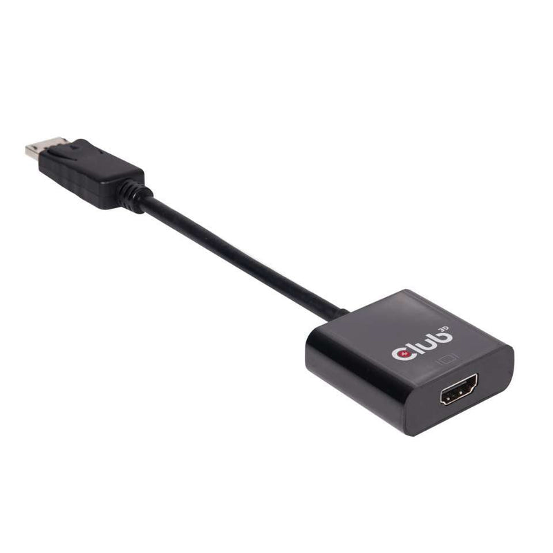 Club 3D Adapter DisplayPort 1.2A HDMI Male/Female Black