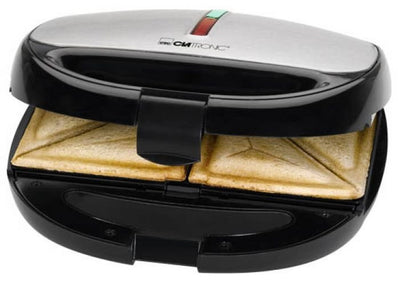 Clatronic Sandwichera St / Wa 3670 800W Black Steel Inoxidable — image 1