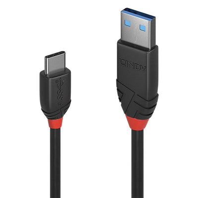 Lindy 36917 USB Cable 1,5M USB 3.2 Gen 1 (3.1 Gen 1) USB a USB C Black — image 1