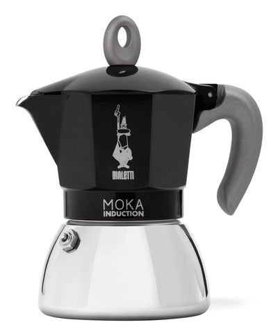 Bialetti Coffee Machine Italiana New Moka Induction 6 Tz Black — image 1