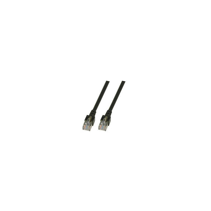 Efb RJ45 Network Cable Sf UTP, CAT.5E, Pvc, Cca, 5M, Black
