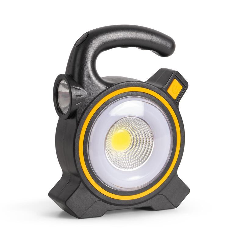 Entac LED Arbeitsleuchte Solar With Powerbank