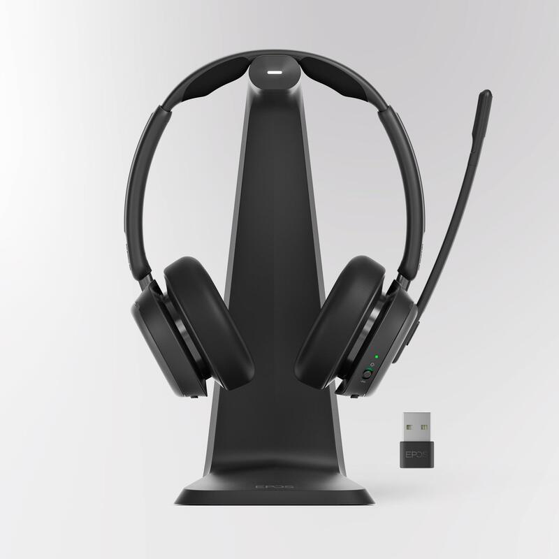 Epos Bluetooth Headset Impact 1000 Ms Uc Anc Wl USB-C + a Stand