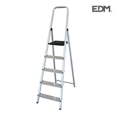 EDM Ladder Domestica Aluminium 5 Peldaños — image 1