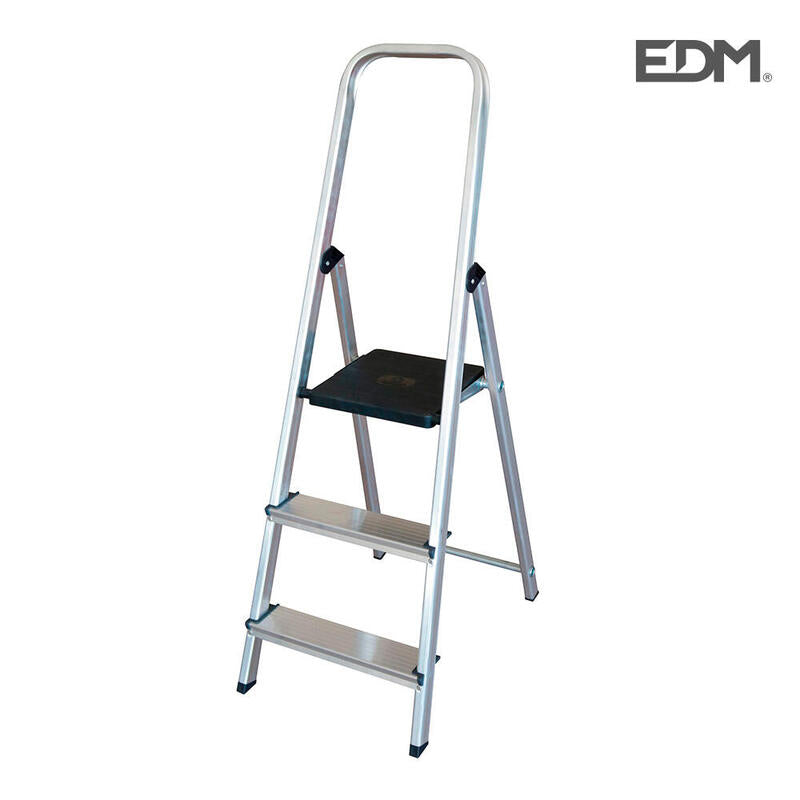EDM Ladder Domestica Aluminium 3 Peldaños