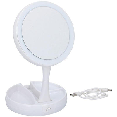 Mirror LED With Aumento Foldable 16 X 16 X 29CM — image 1