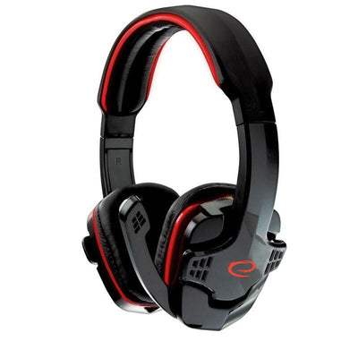 Esperanza EGH310R Raven - Headphones Stereo With Microphone Gaming - Red — image 1