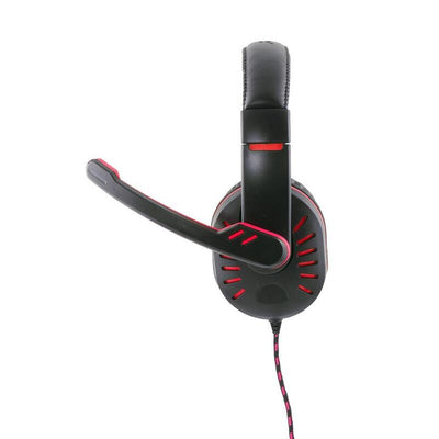 Esperanza EGH330R Crow - Headphones Stereo With Microphone Juegos - Red — image 1