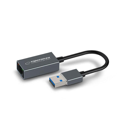 Esperanza ENA101 Adapter Ethernet 1000Mbps USB 3.0-RJ45 — image 1