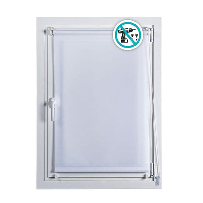 Estor Enrollable Clip&fix 150X180CM White Nieve Stor Planet — image 1