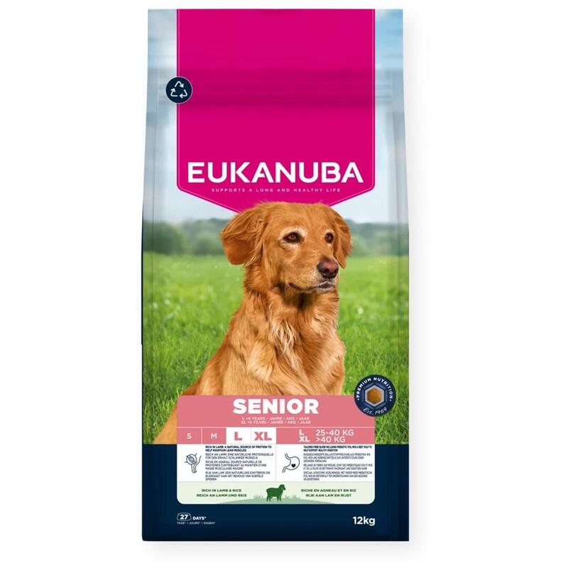 Eukanuba Senior Large Lamb Y Rice 12KG