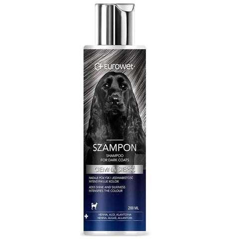Eurowet Shampoo Dark Coat Perro 200ML — image 1