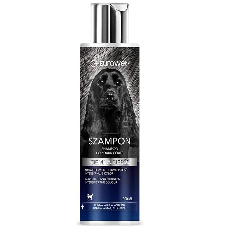 Eurowet Shampoo Dark Coat Perro 200ML