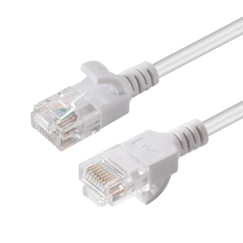 Microconnect V-UTP6A05W-SLIM Network Cable White 5M CAT.6A U/UTP [UTP]