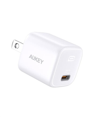 Aukey Wall Charger Omnia Mini 20W USB-C PA-B1 White — image 1