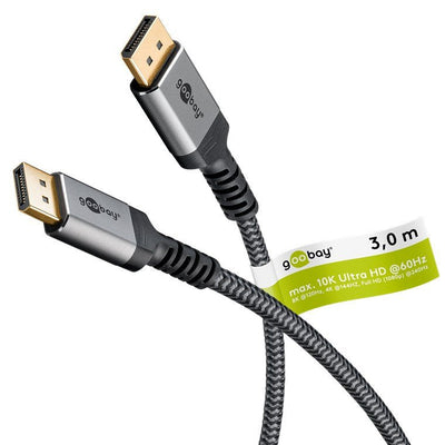 Goobay DisplayPort Cable 2.0 2.1, 54 Gbit S — image 1
