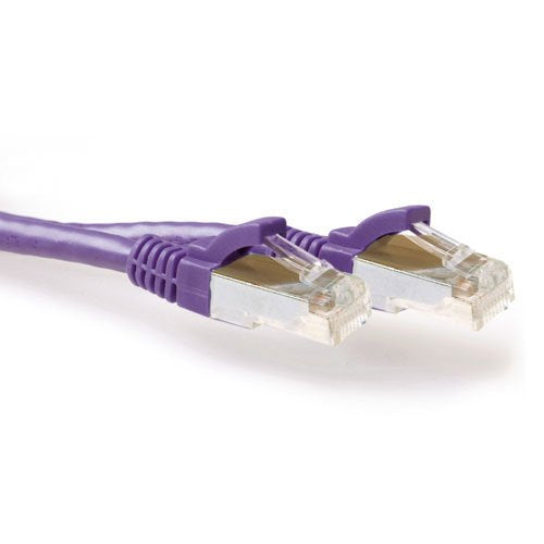 Purple 7 Meter Lszh SFTP CAT.6A Patch Cable Snagless With RJ45 Connectors