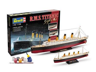 Revell Set Of Regalo Rms Titanic, Maqueta Vehículo Dos Modelos, Escala: 1:700 And 1:1200 4009803057279 — image 1