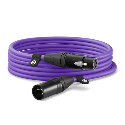 Rode Microphones Cable Xlr Premium XLR6M-PU Violet 6 Metres XLR6M-PU — image 1