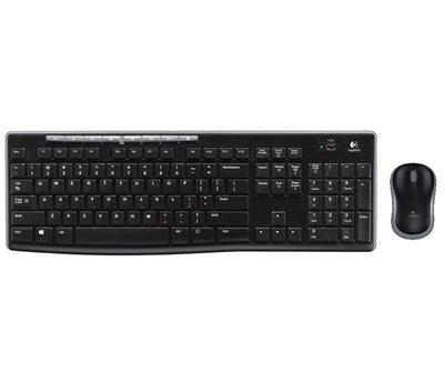 Logitech MK270 Wireless Combo Set Of Keyboard And Wireless Mouse 2.4GHZ Húngaro — image 1