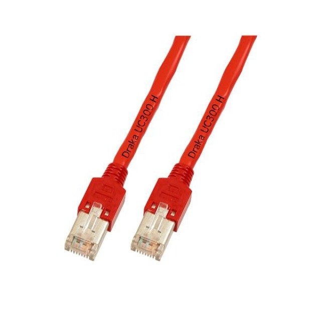 Efb RJ45 Network Cable CAT.5E F UTP Lszh Draka UC300 TM11 Red 3M