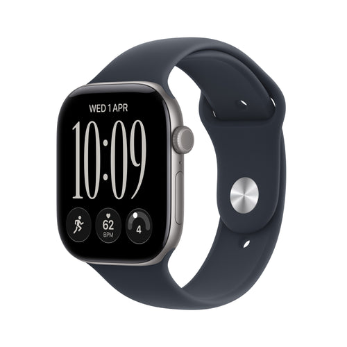 Apple Watch Series 12 Grey Aluminium, 46MM, Strap Deportiva Navyblau S/M) MJEH4ZR/a — image 1