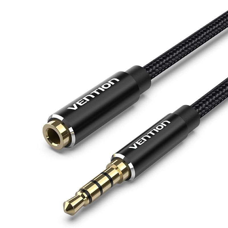 Vention Cable Stereo Bhcbg Jack 3.5 Male Jack 3.5 Female 1.5M Black
