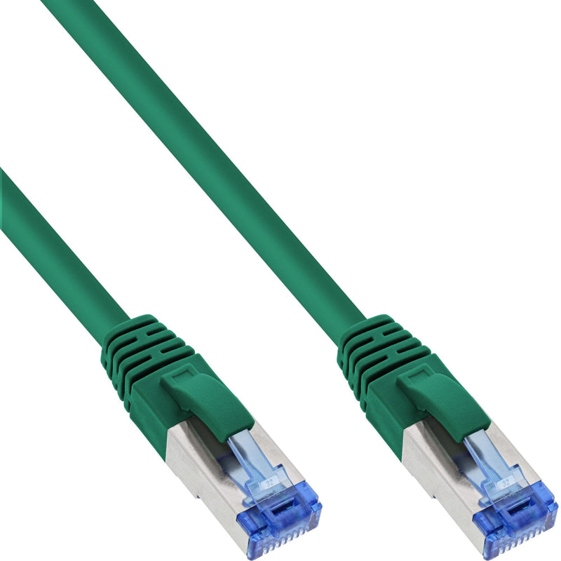 Inline Network Cable S/FTP Pimf CAT.6A Libre Halógenos 500MHZ Green 2M