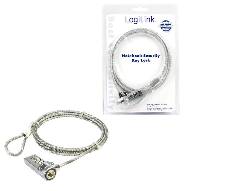 Logilink Lock Combinada Laptop 1,5M