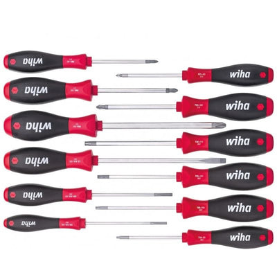Wiha Set Of Screwdrivers Softfinish, 12 Pieces — image 1