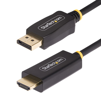 StarTech Cable .com 3.3FT (1M) DisplayPort To HDMI Adapter 4K 60HZ With Hdr, DP To HDMI 2.0B, Active Video Con — image 1