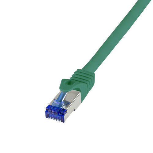 Logilink Network Cable Ultraflex, CAT.6A, S FTP, Green 2M — image 1