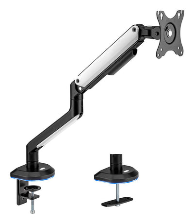 Aisens Desk Mount RGB Gaming Contrapeso Rotating And Tilt Monitor/TV 9KG (3 Pivots 1 Arm 17-32, Negro-bla — image 1