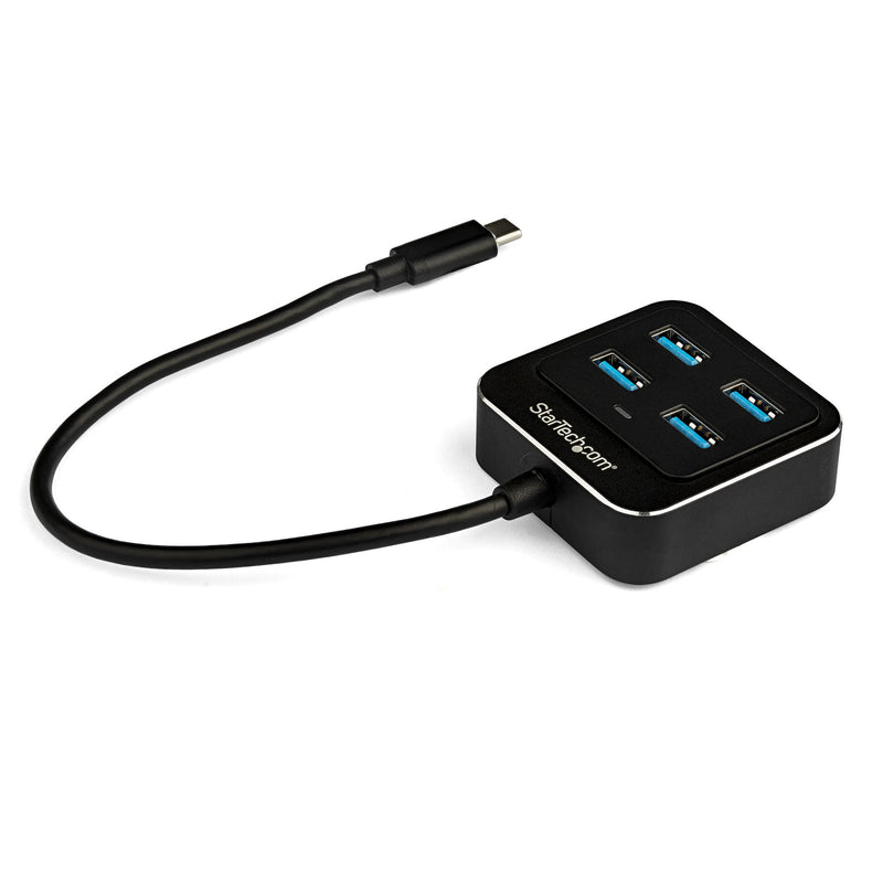 StarTech.com Concentrador USB-C 4 Ports - Ladrón USB Tipo-c USB 3.1 - Concentrador 4 Ports USB a
