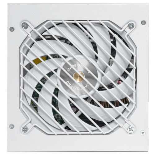 Mars Gaming Power Supply Alim. 750W Si Modular 80 + Bronze White 750W / Quiet / 90% Eficiencia / Fan 140MM — image 1