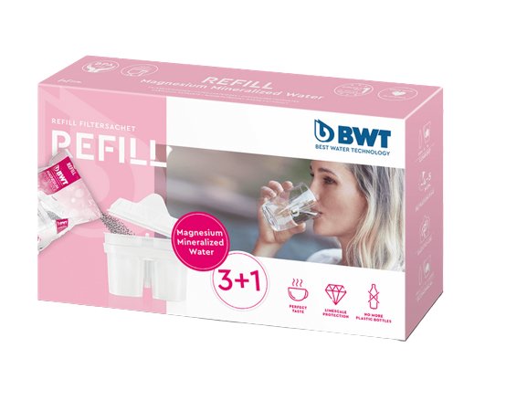 Bwt 814544 Longlife Refill 1 + 3 White
