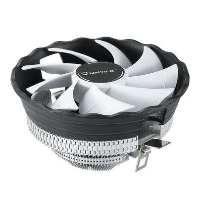 Disipador CPU Unyka Jotun Df 120 White Perfil Low 120MM 9 Aspas Multi Socket — image 1