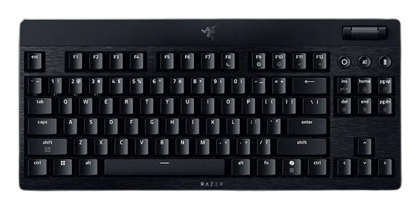 Razer Blackwidow V4 Low-profile Tkl Hyperspeed, Keyboard Gaming Black Disposición de, Razer Low-profile Orange